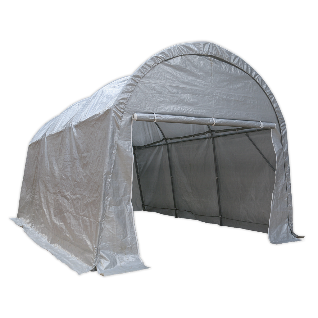 Dome Roof Car Port Shelter 4 x 6 x 3.1m
