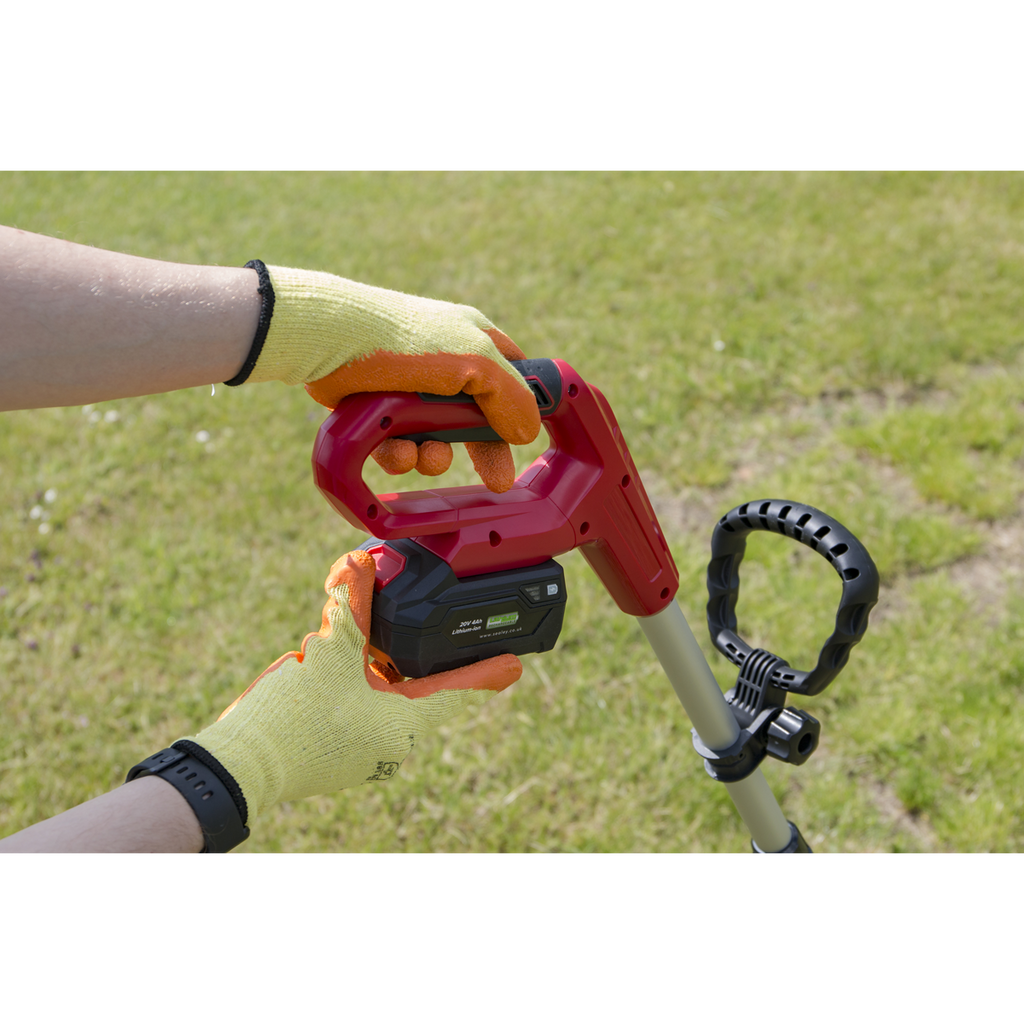 SV20 Series Cordless Trimmer 20V with 4Ah Battery & Charger