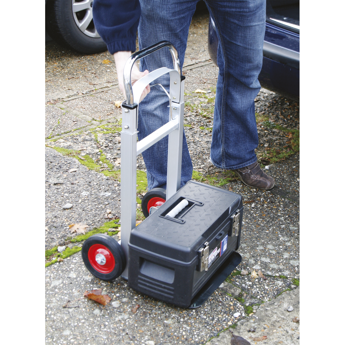 Aluminium Folding Sack Truck 90kg Capacity