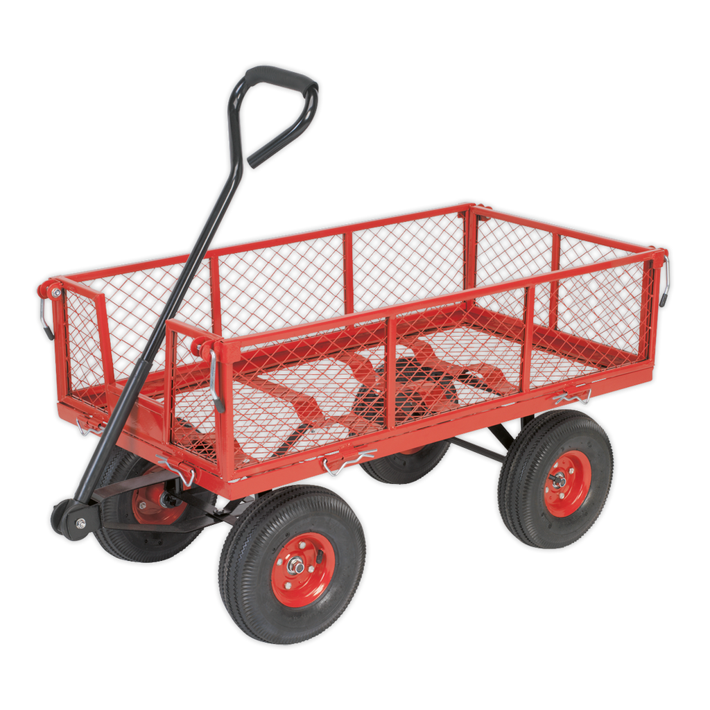 Platform Truck with Removable Sides & Pneumatic Tyres 200kg