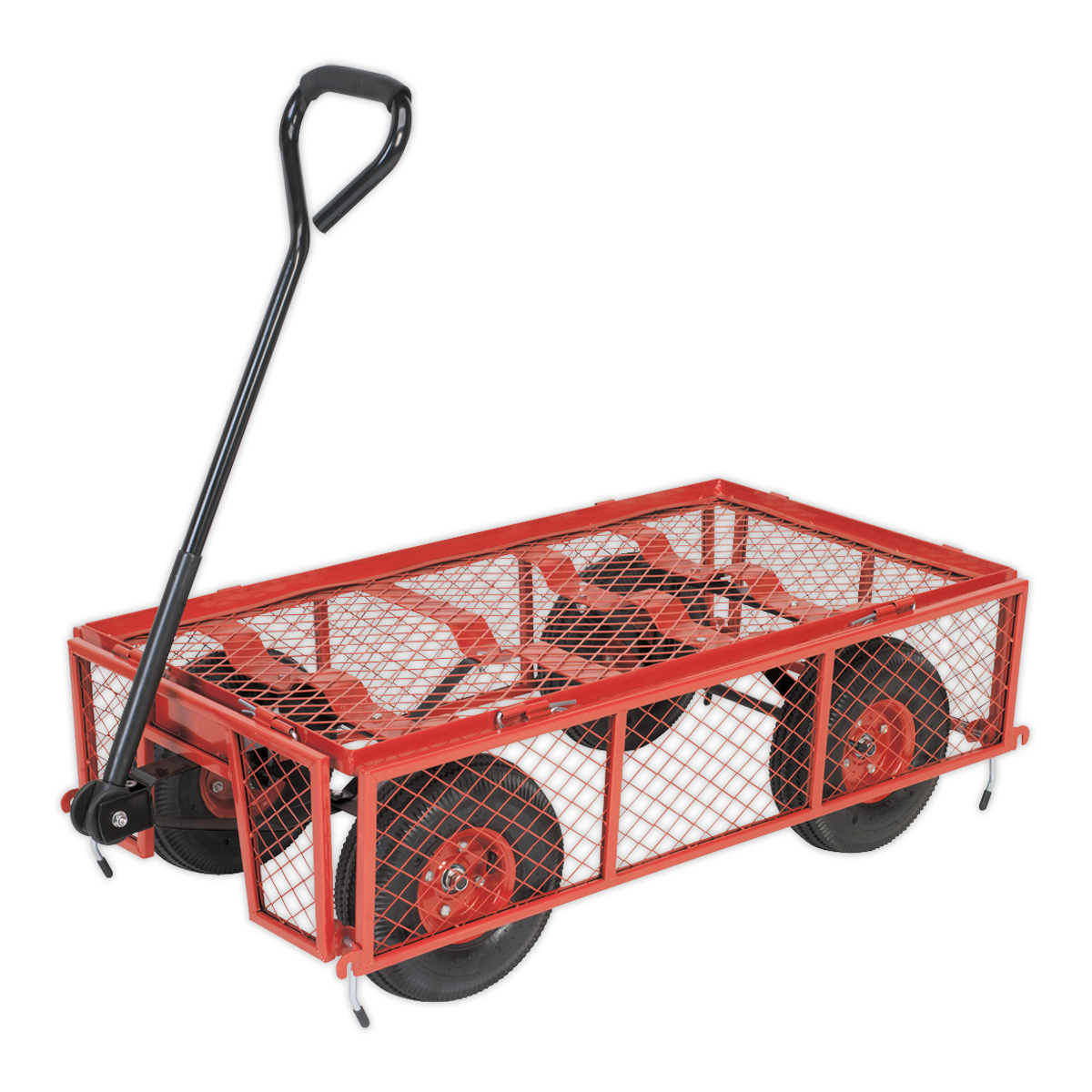 Platform Truck with Removable Sides & Pneumatic Tyres 200kg