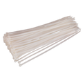 Cable Tie 300 x 4.8mm, White - Pack of 100