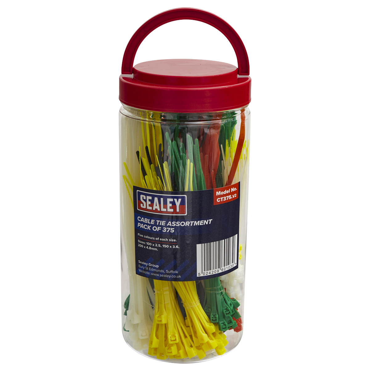 Cable Tie Assortment - Pack of 375