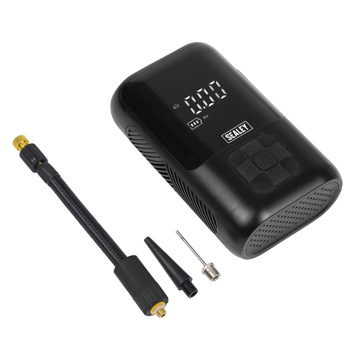 Tyre Inflator & Power Bank with Worklight Rechargeable