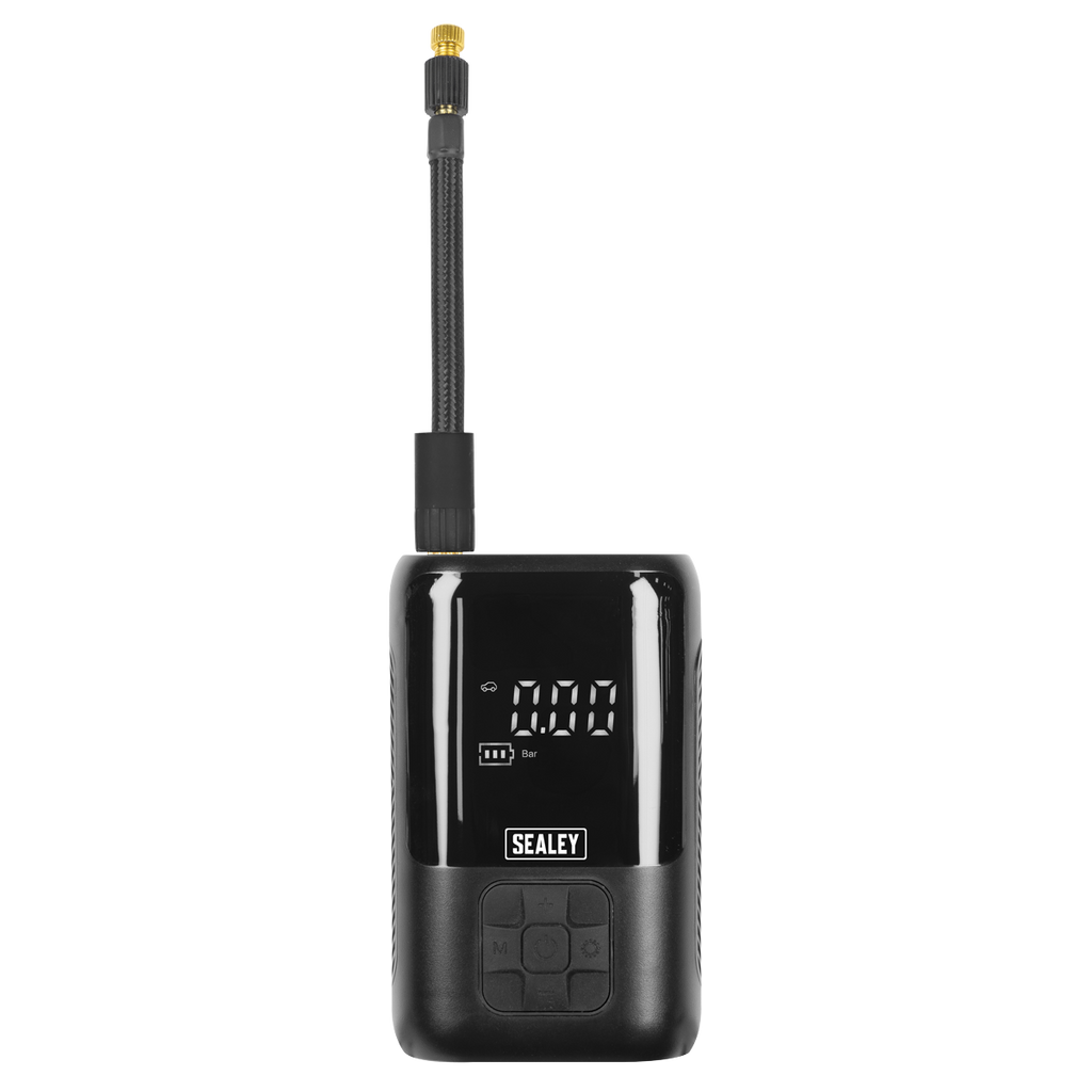 Tyre Inflator & Power Bank with Worklight Rechargeable