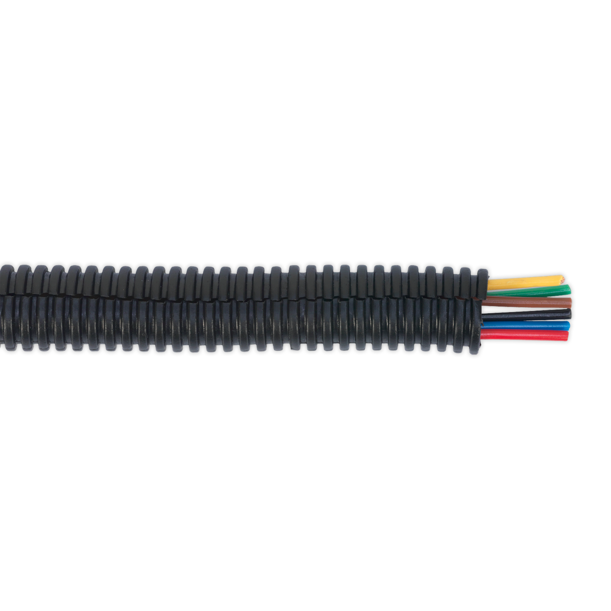 Split Convoluted Cable Sleeving Split 12-16mm 50m
