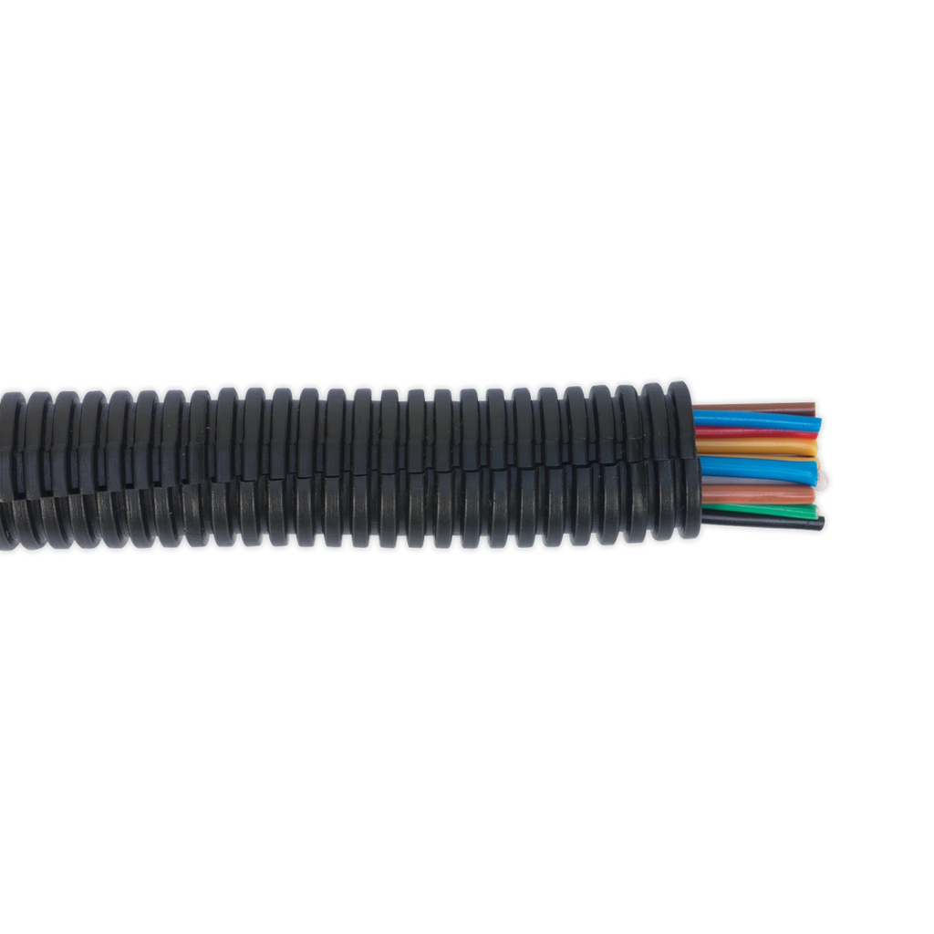 Split Convoluted Cable Sleeving Split 17-21mm 10m