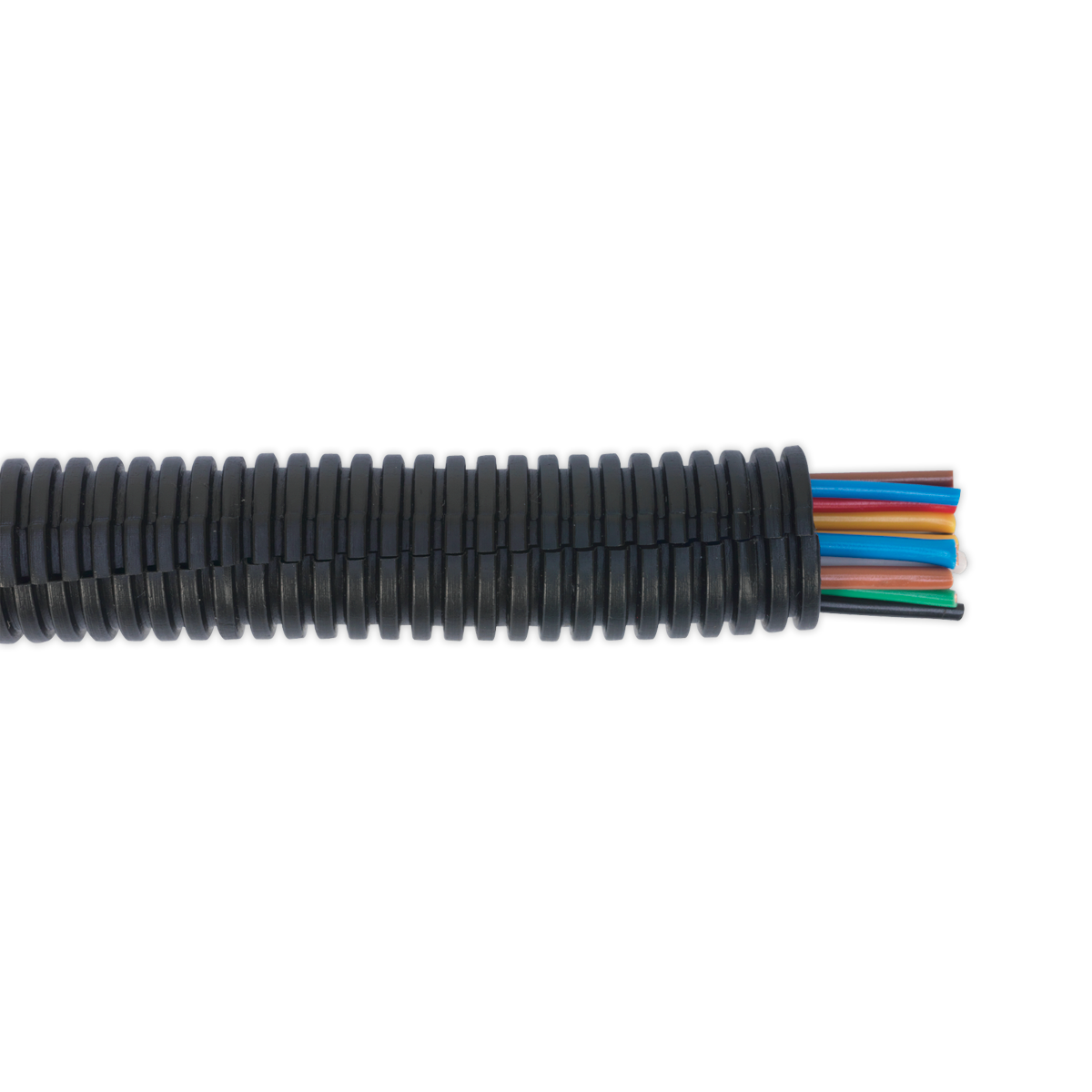 Split Convoluted Cable Sleeving Split 17-21mm 10m