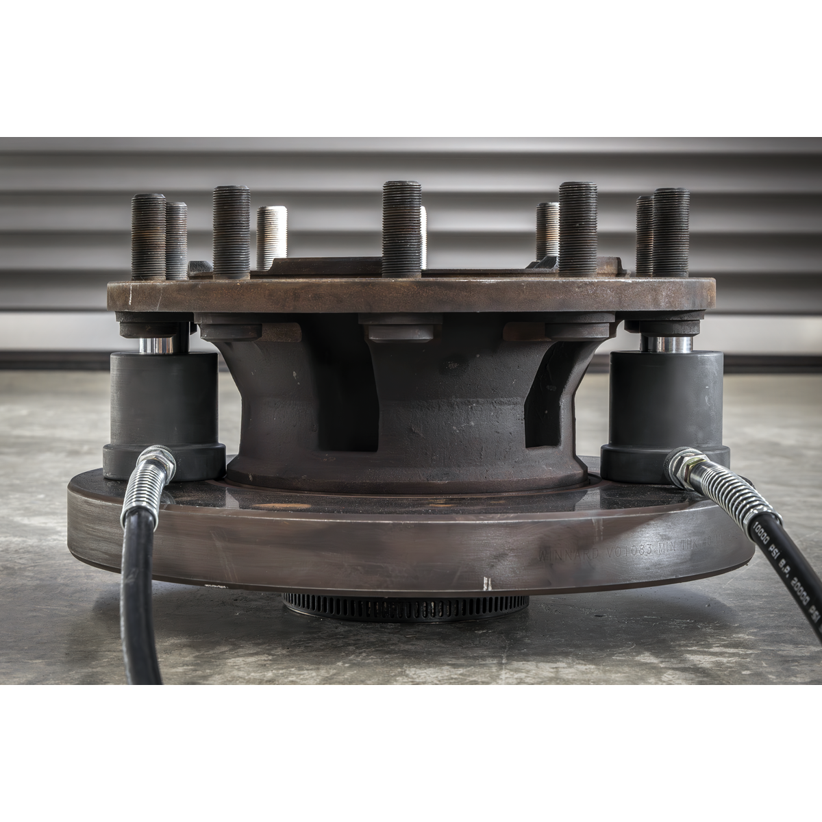 Hydraulic Floating Brake Disc Press 14 Tonne