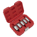 Elbow Connector Socket Set 3/8"Sq Drive 5pc