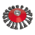 115mm Conical Wire Brush M14 x 2mm