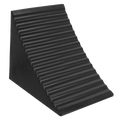 Heavy-Duty Rubber Wheel Chock, Single (CWC01)