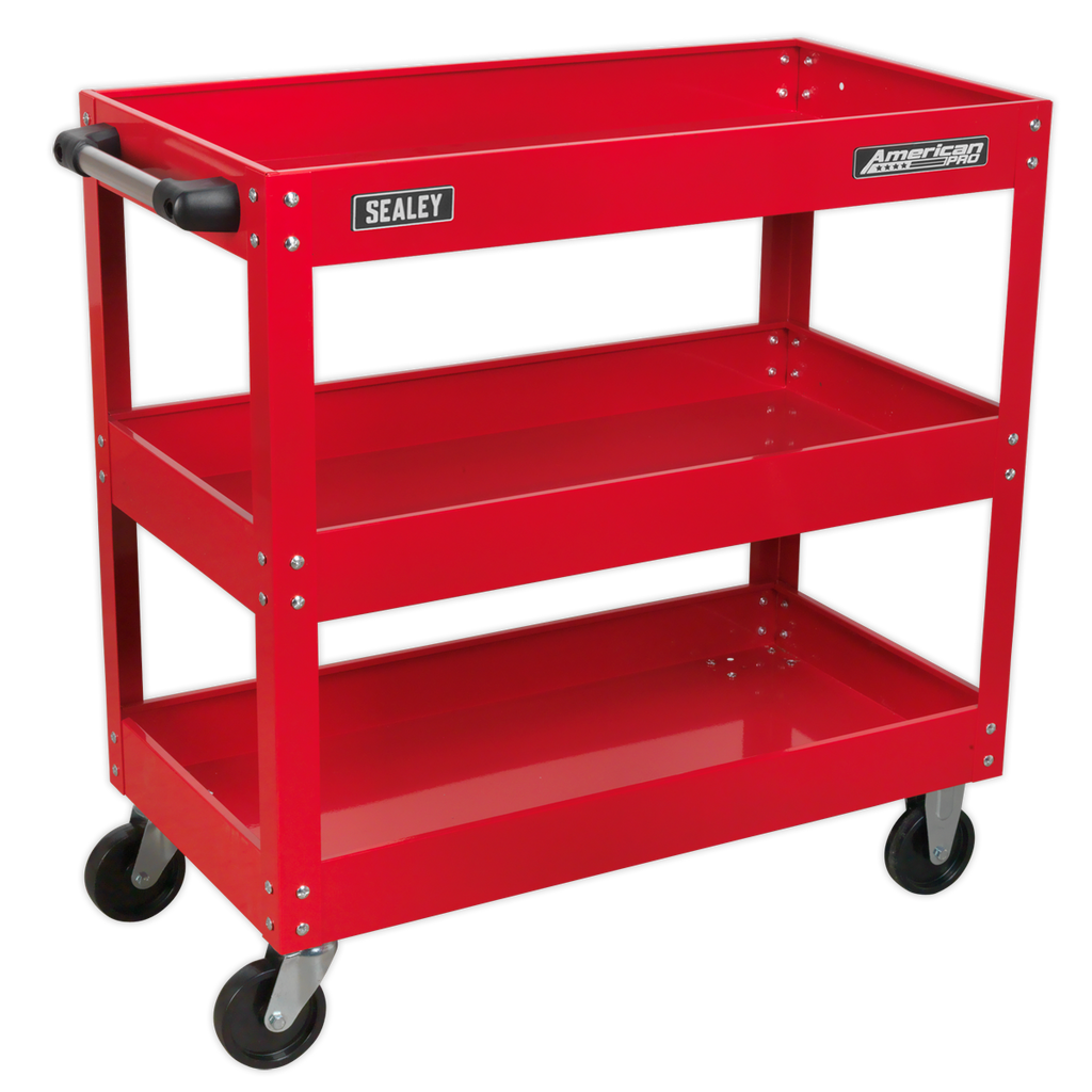 American PRO® Heavy-Duty Workshop Trolley, 3-Level (CX108)