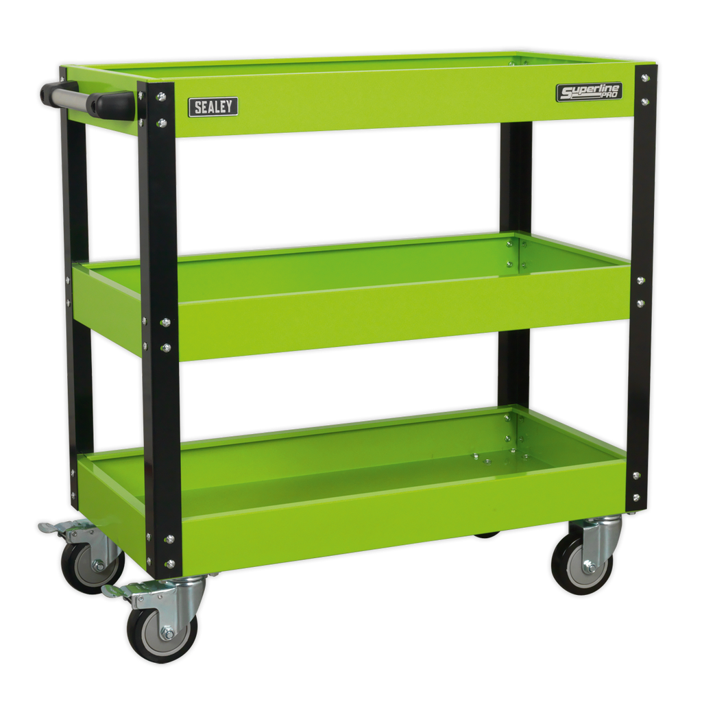 Superline PRO® Heavy-Duty Workshop Trolley, 3-Level (CX110HV)