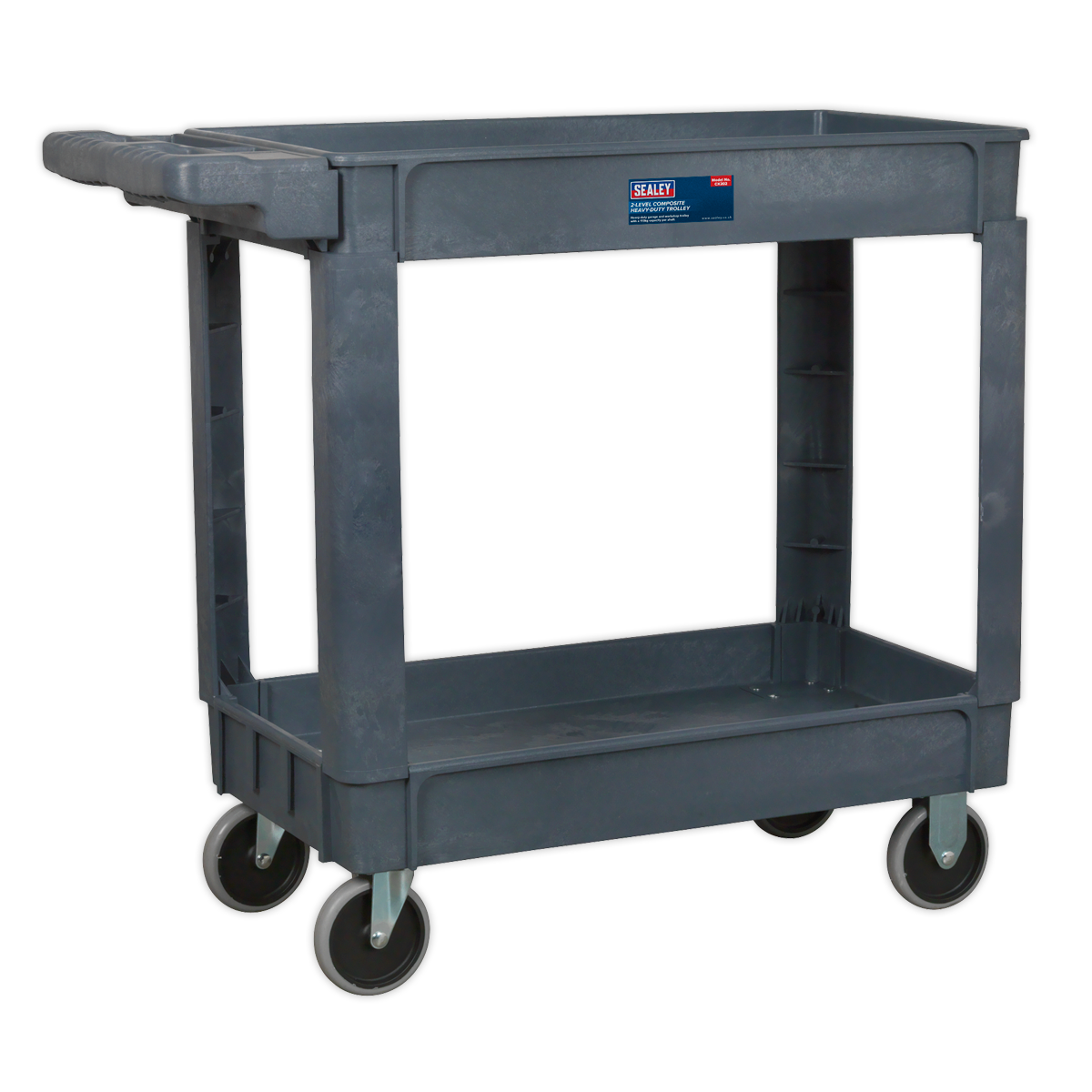Composite Heavy-Duty Trolley, 2-Level (CX202)