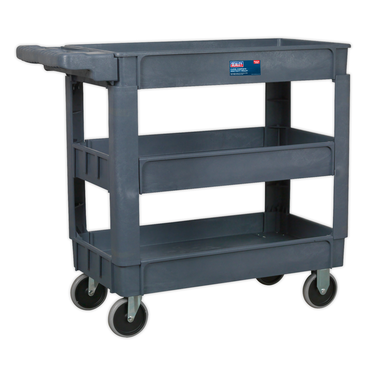 Composite Heavy-Duty Trolley 3-Level