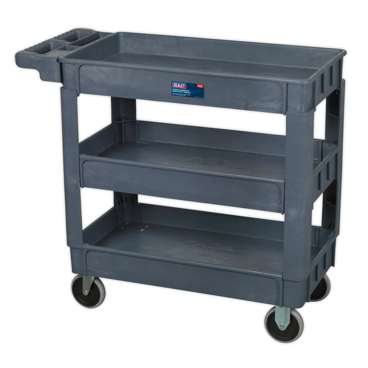 Composite Heavy-Duty Trolley 3-Level