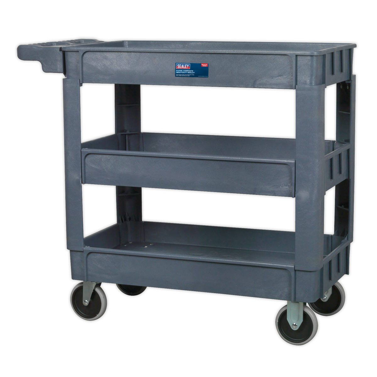 Composite Heavy-Duty Trolley 3-Level