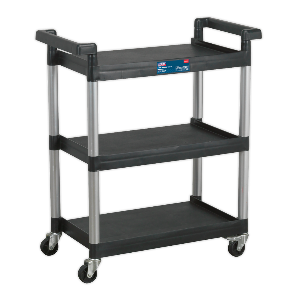Composite Workshop Trolley, 3-Level (CX308)