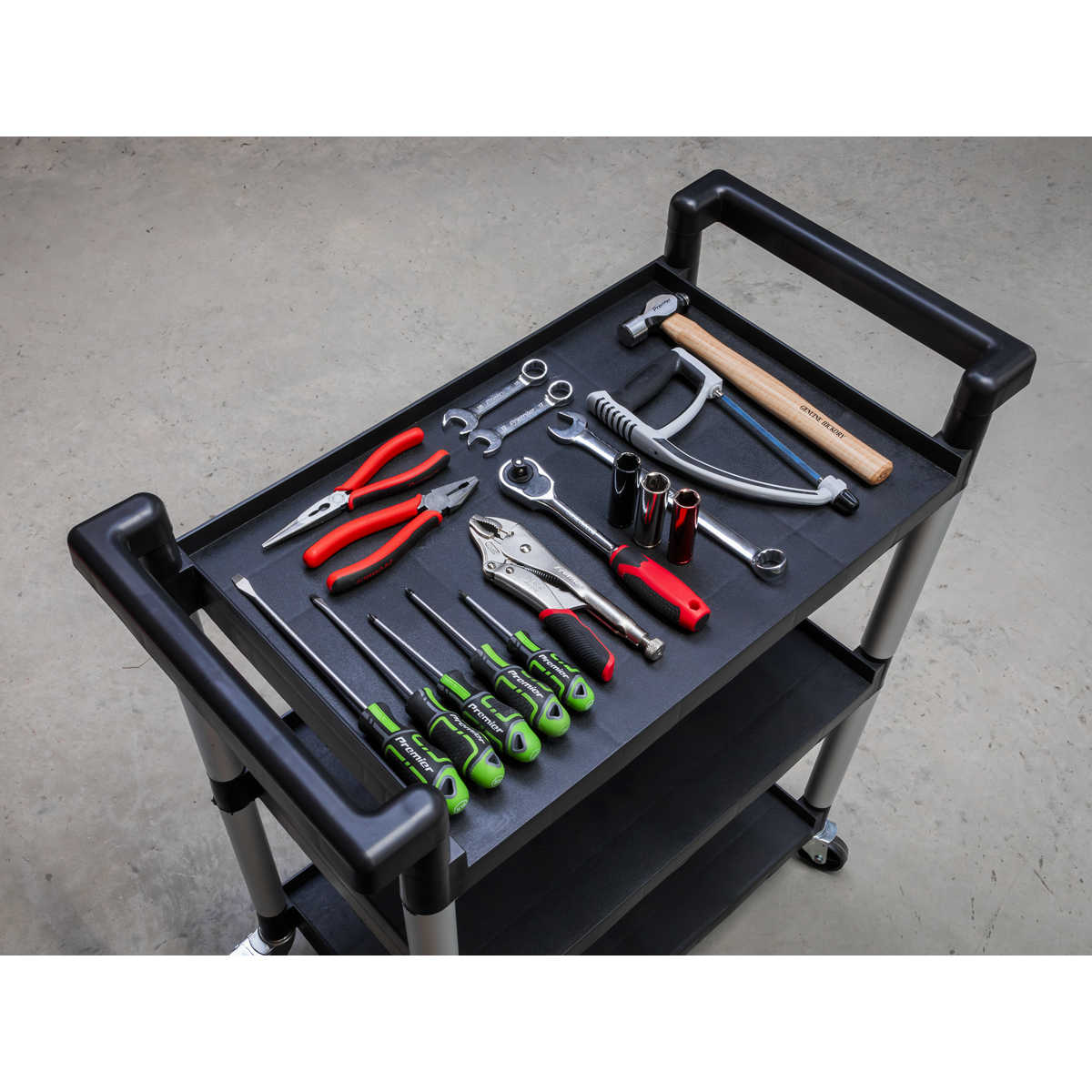Composite Workshop Trolley, 3-Level (CX308)