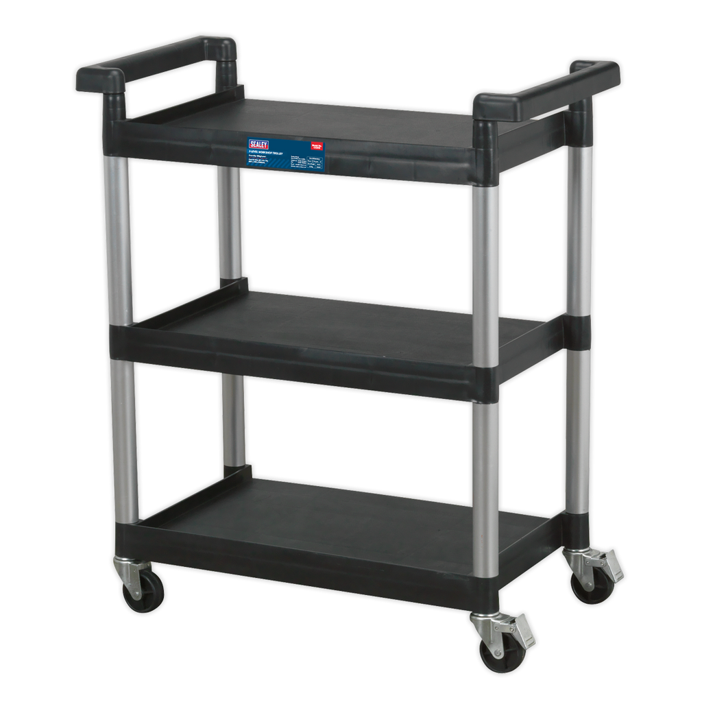 Composite Workshop Trolley, 3-Level (CX308)