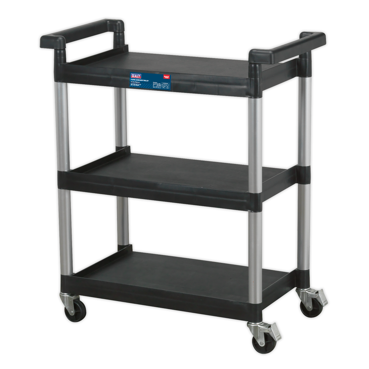 Composite Workshop Trolley, 3-Level (CX308)