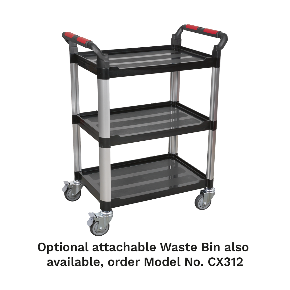 Composite Workshop Trolley, 3-Level (CX309)