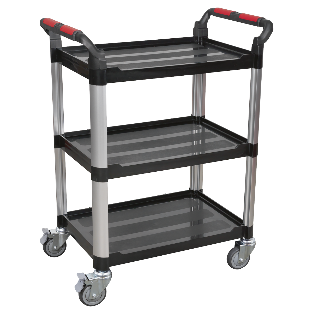 Composite Workshop Trolley 3-Level/3 Wall