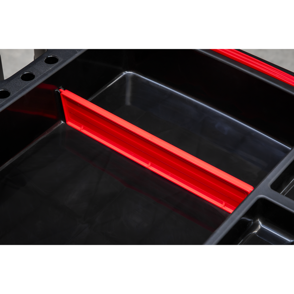 Composite Workshop Trolley with Parts Storage, 3-Level (CX313)