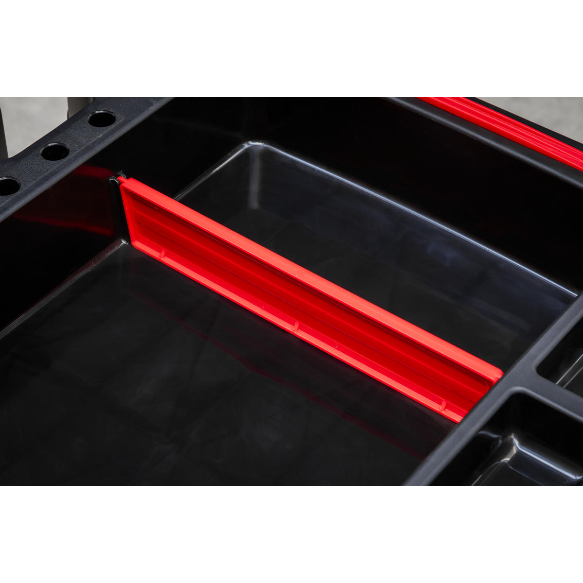Composite Workshop Trolley with Parts Storage, 3-Level (CX313)