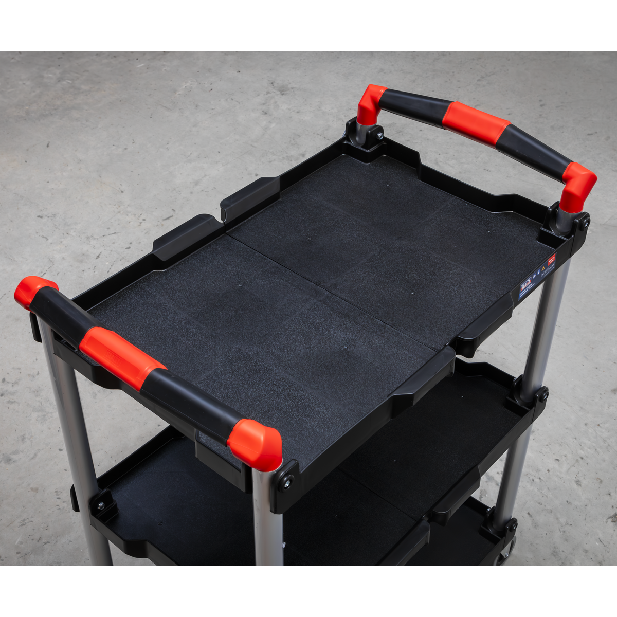 Folding Composite Workshop Trolley, 3-Level (CX314)