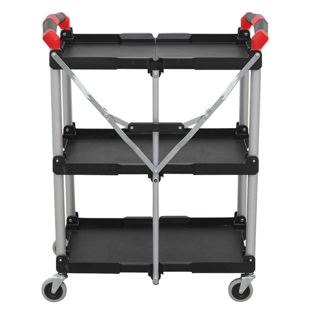 Folding Composite Workshop Trolley, 3-Level (CX314)