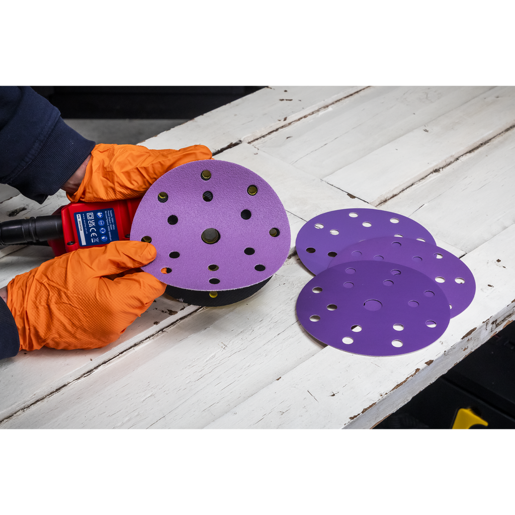 150mm Dual Action Variable Speed Palm Sander 350W/230V