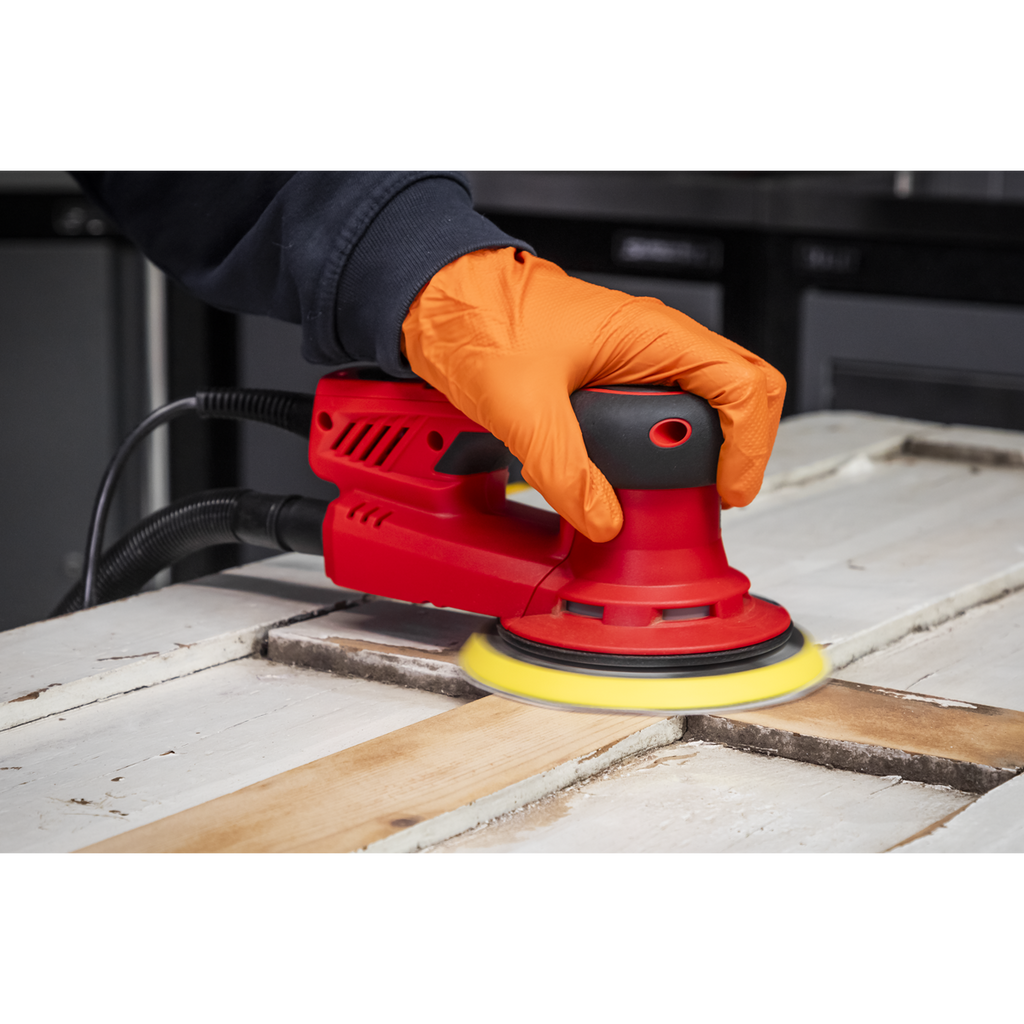 150mm Dual Action Variable Speed Palm Sander 350W/230V