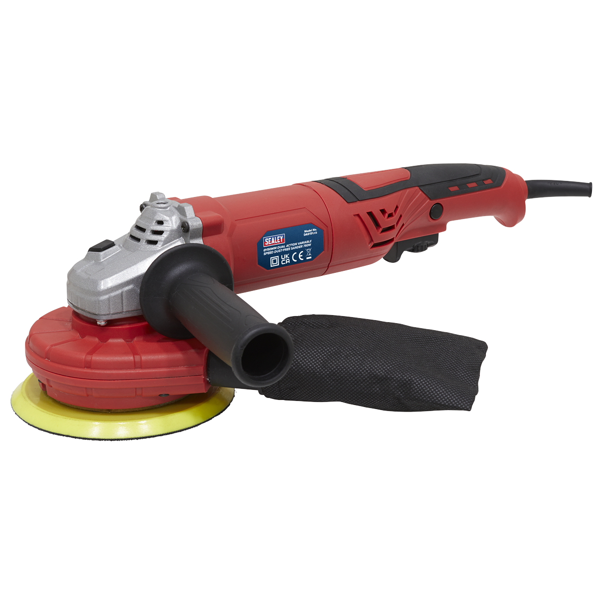 Dual Action Variable Speed Dust-Free Sander, 150mm, 750W/230V