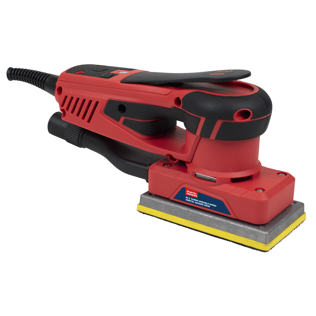 80 x 133mm Dual Action Variable Speed Brushless Sander 350W/