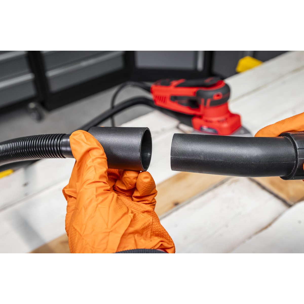 100 x 150mm Dual Action Variable Speed Brushless Sander 350W