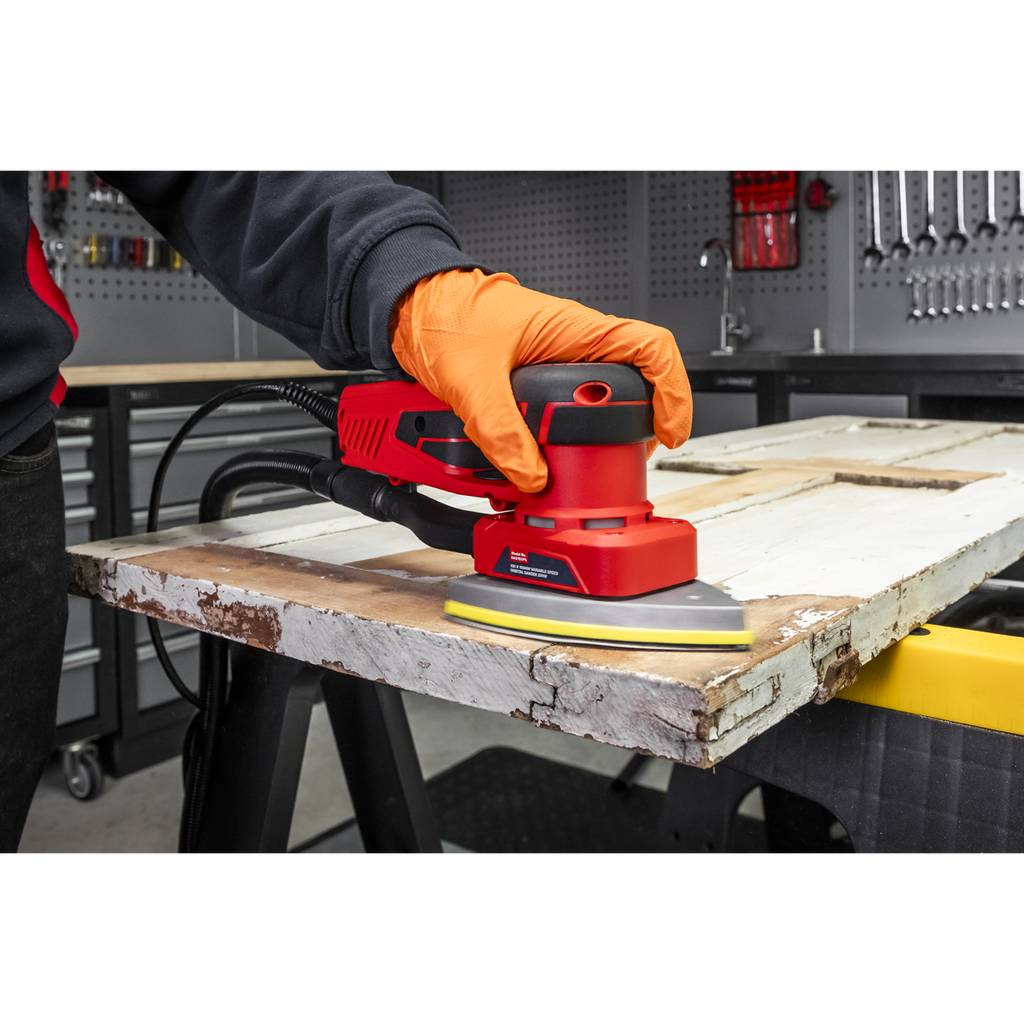 100 x 150mm Dual Action Variable Speed Brushless Sander 350W