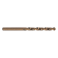 Imperial HSS Cobalt Fully Ground Drill Bit 1/4" - Pack of 10