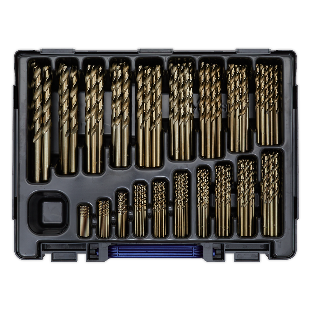 HSS Cobalt Fully Ground Drill Bit Assortment 1-10mm 170pc