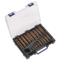 HSS Cobalt Fully Ground Drill Bit Assortment 1-10mm 170pc