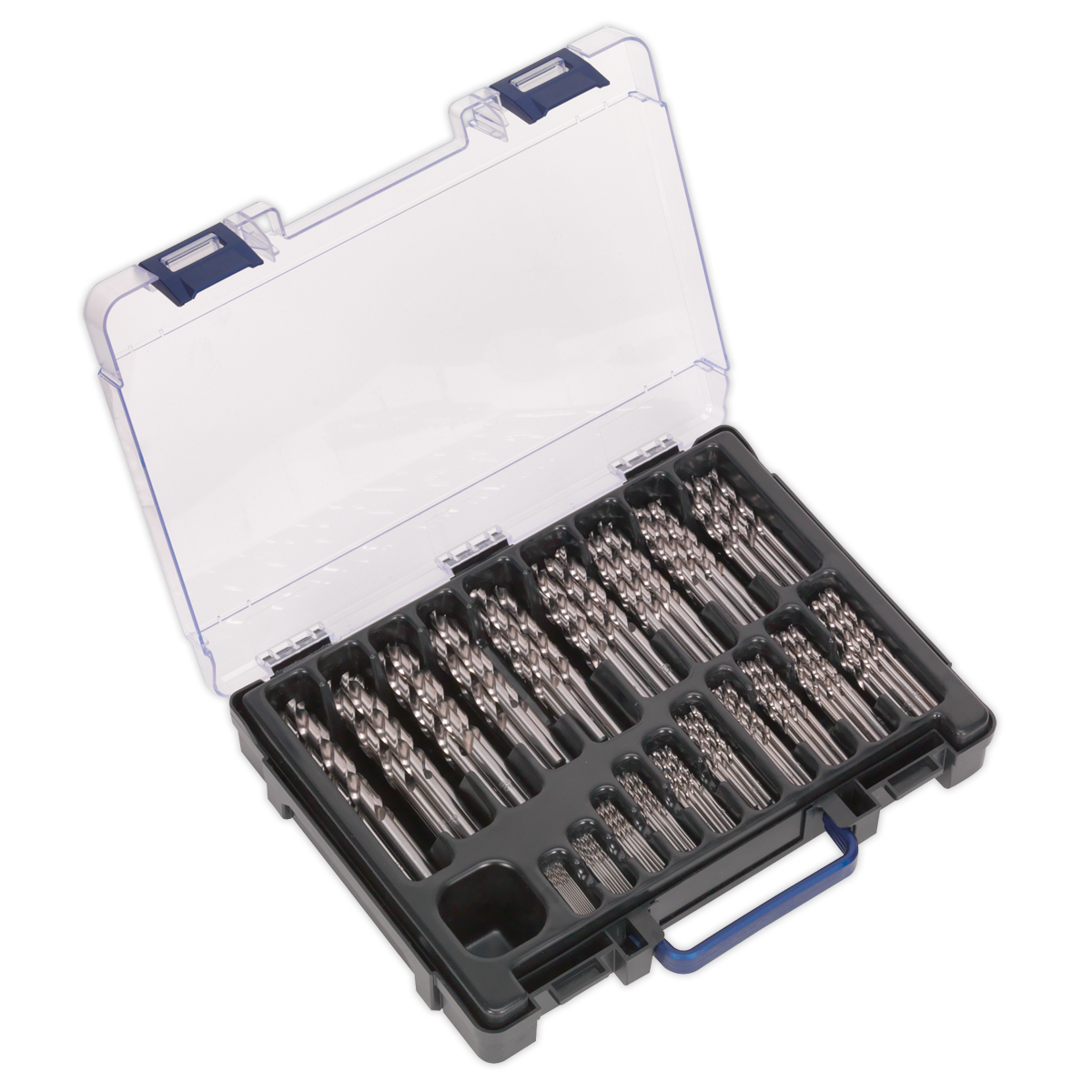HSS Fully Ground Drill Bit Assortment 1-10mm 170pc