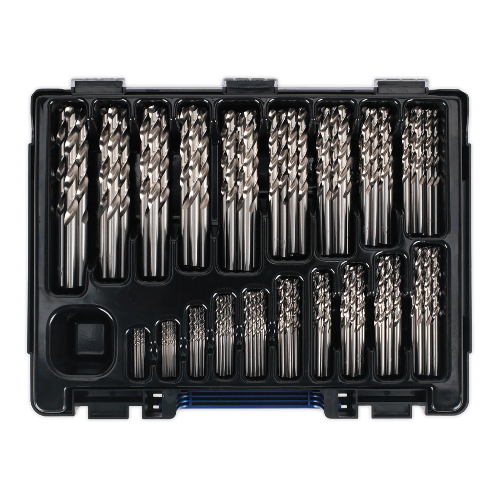 HSS Fully Ground Drill Bit Assortment 1-10mm 170pc