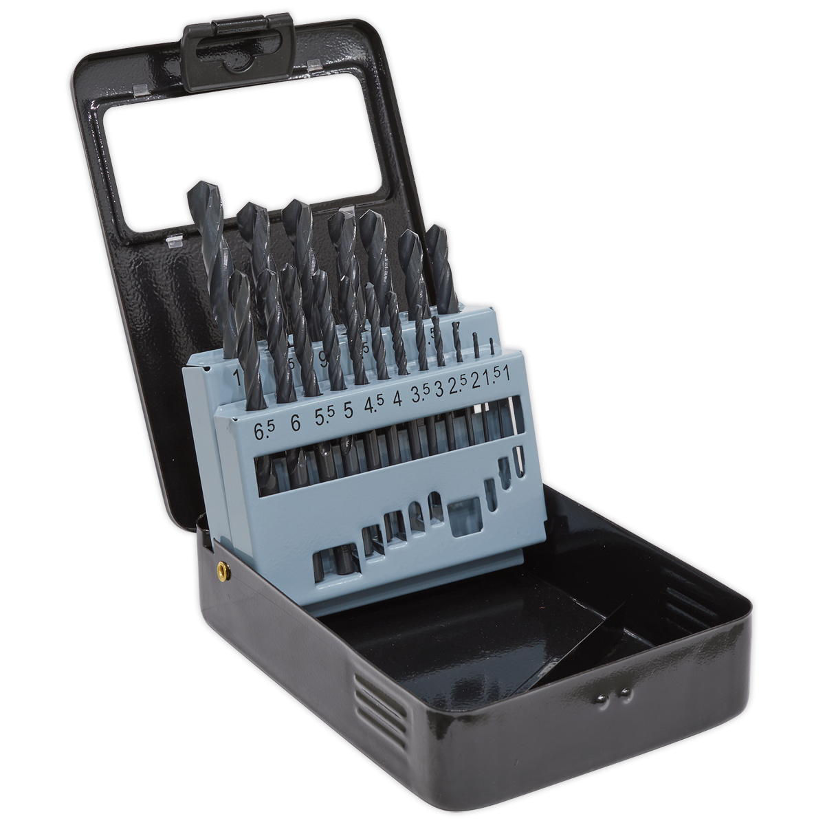 HSS Roll Forged Drill Bit Set 19pc