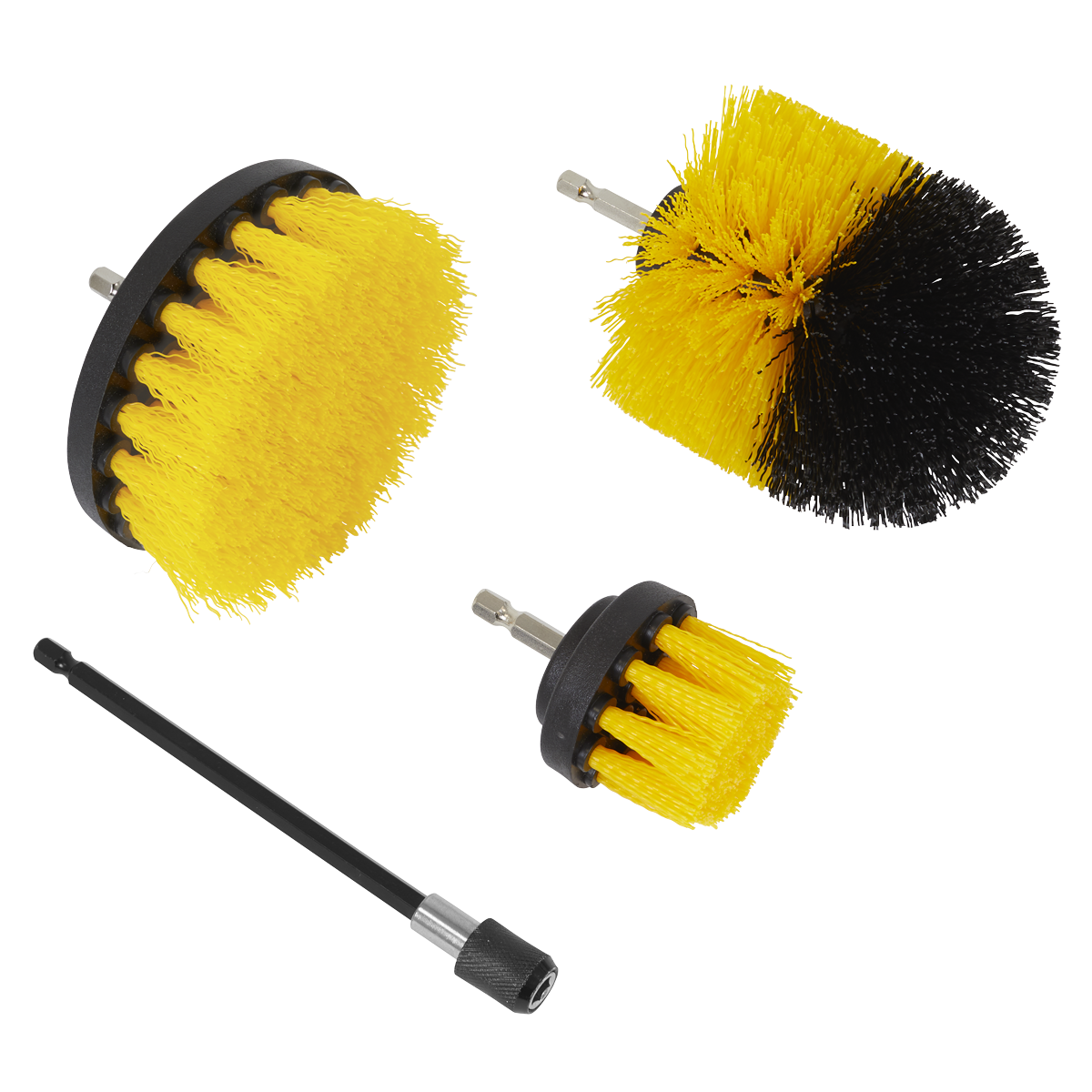 Drill Brush Set 4pc