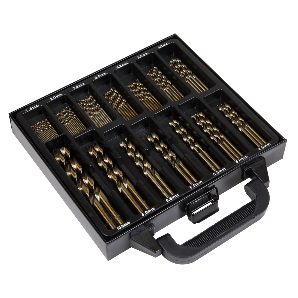HSS Cobalt Fully Ground Drill Bit Set 99pc