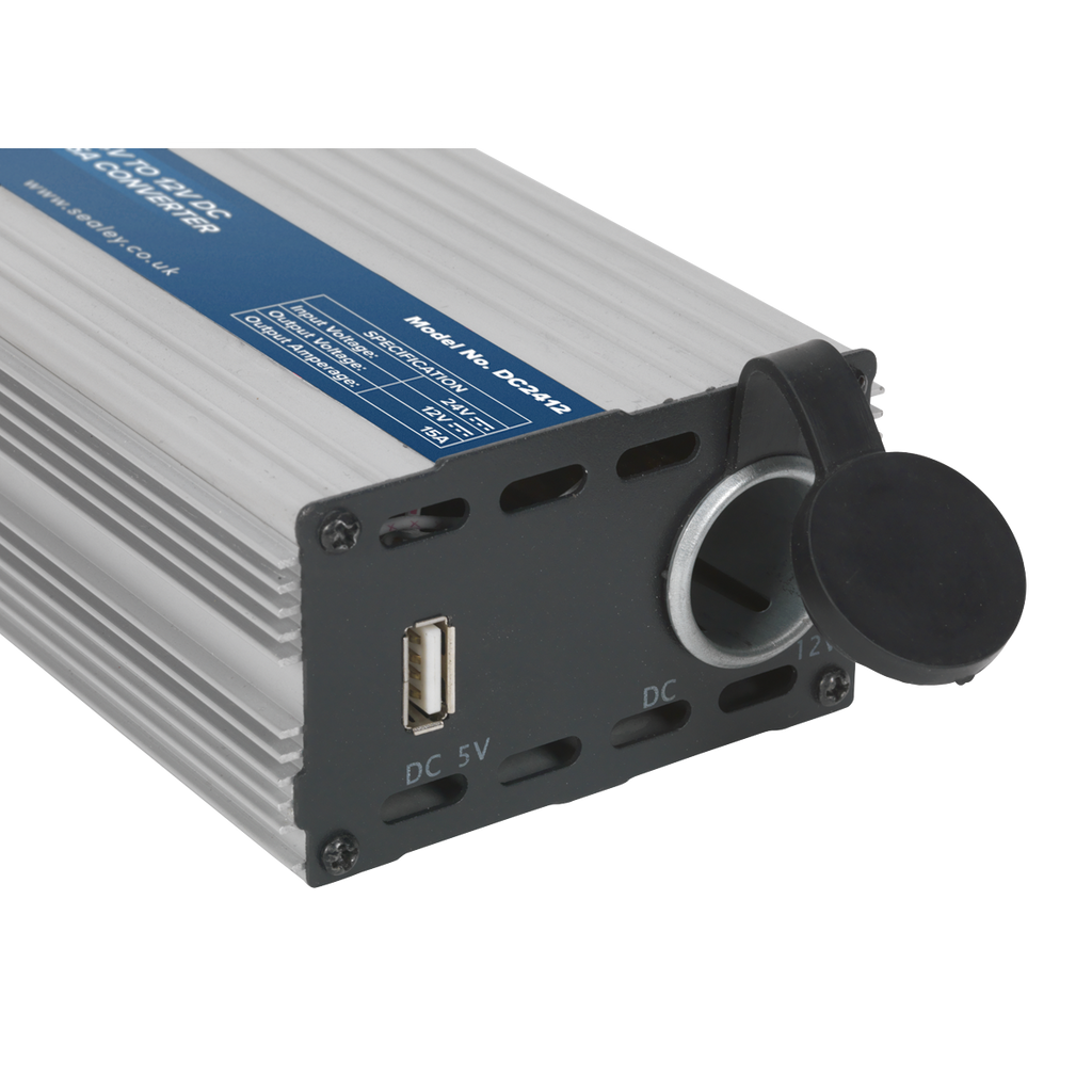 Converter 24V to 12V DC 15A (DC2412)