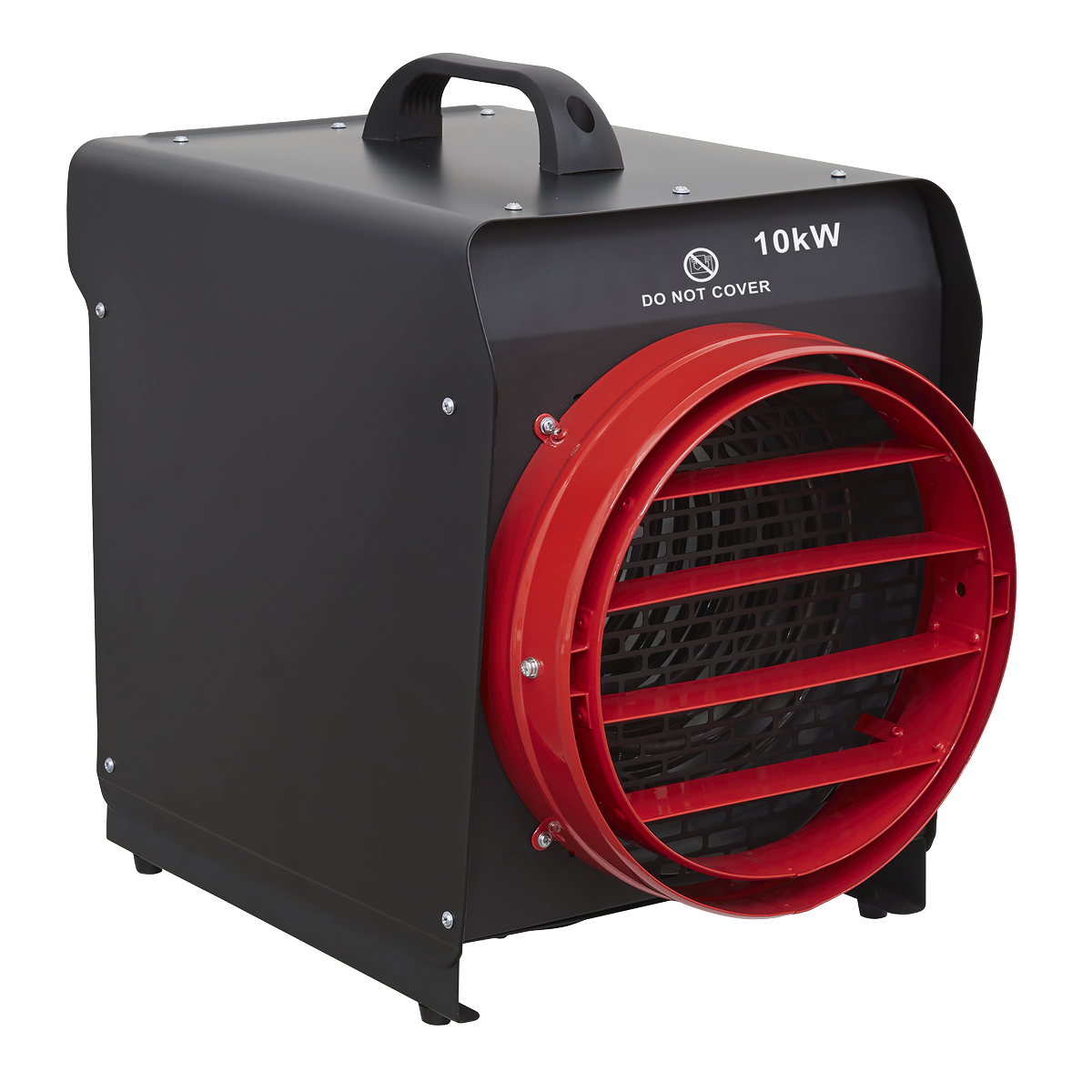 Industrial Fan Heater with Ducting 10kW