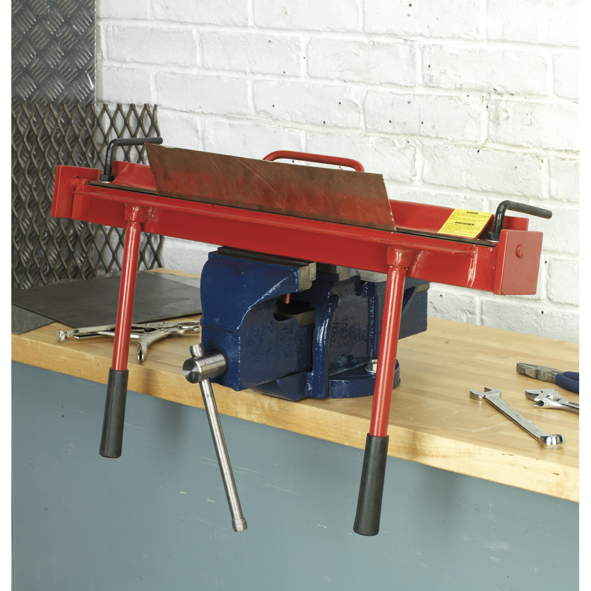 Vice Mounting Sheet Metal Folder 600mm
