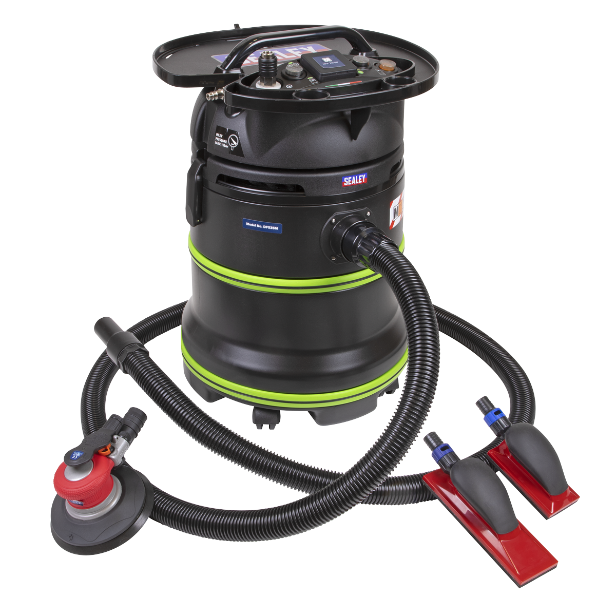 Generation M Class Dust-Free Sanding Kit with Air Palm Sander